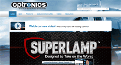 Desktop Screenshot of optronicsinc.com